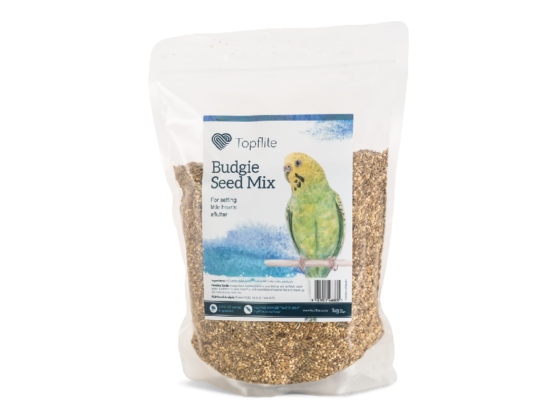 Topflite Budgie Mix 1kg [size:1kg]