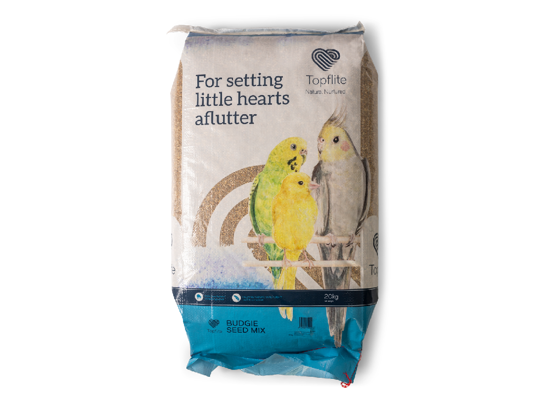 Topflite Budgie Mix 20kg [size:20kg]