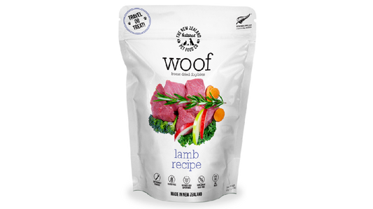 Woof Freeze Dried Dog Bites Lamb Recipe 50g