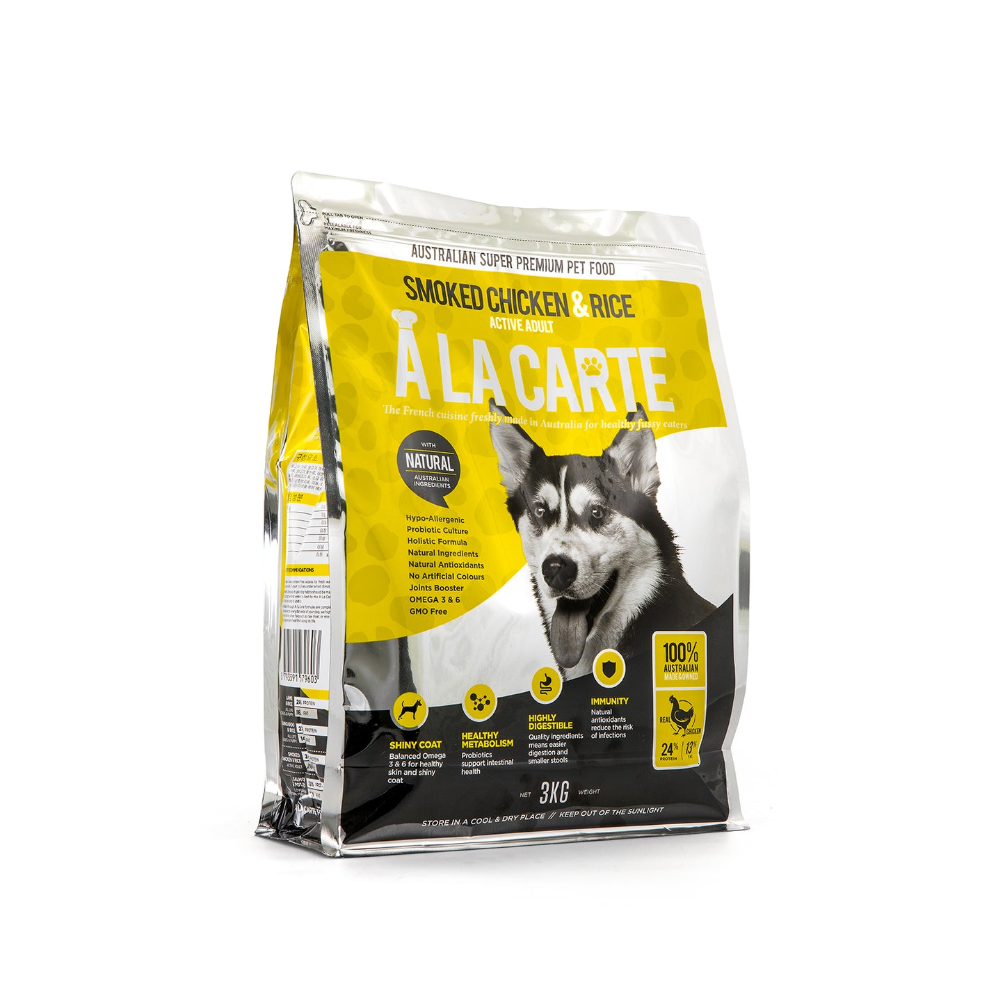 A La Carte Platinum Chicken & Rice Dog Food