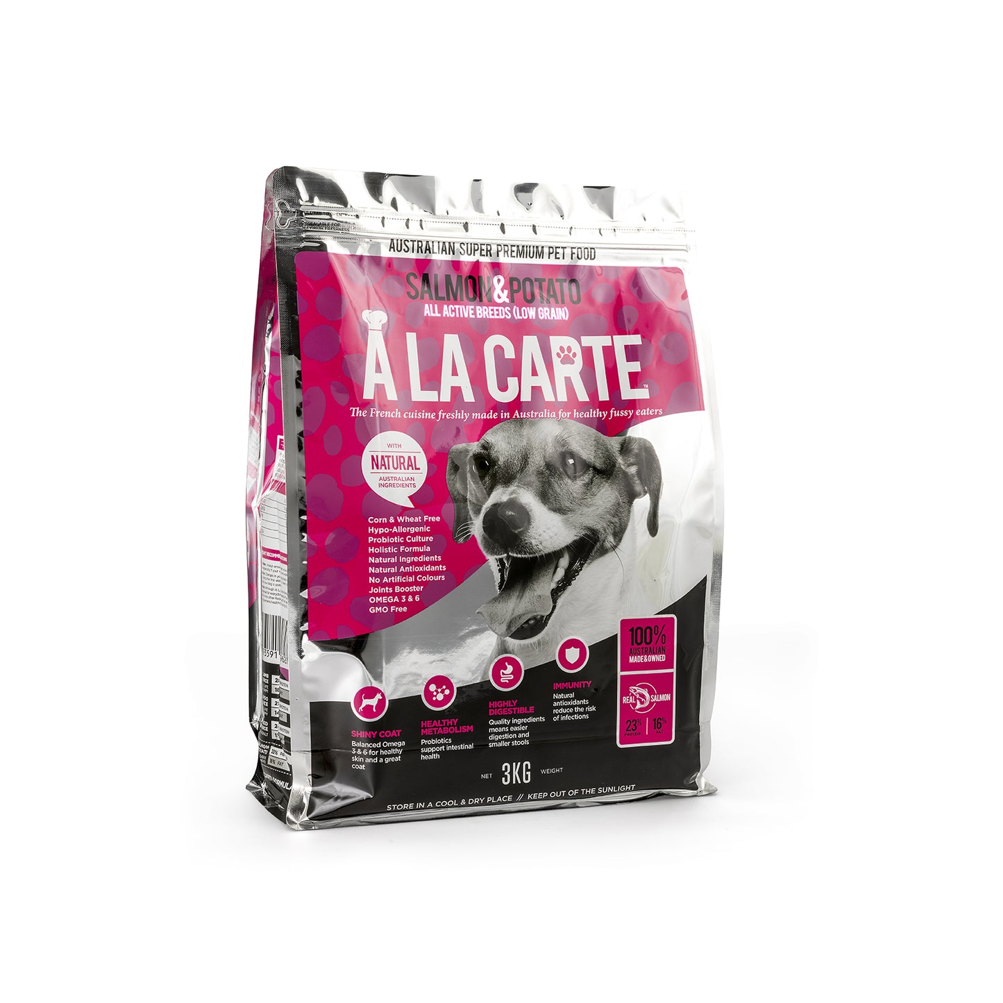 A La Carte Platinum Salmon & Potato Dog Food (Low Grain)