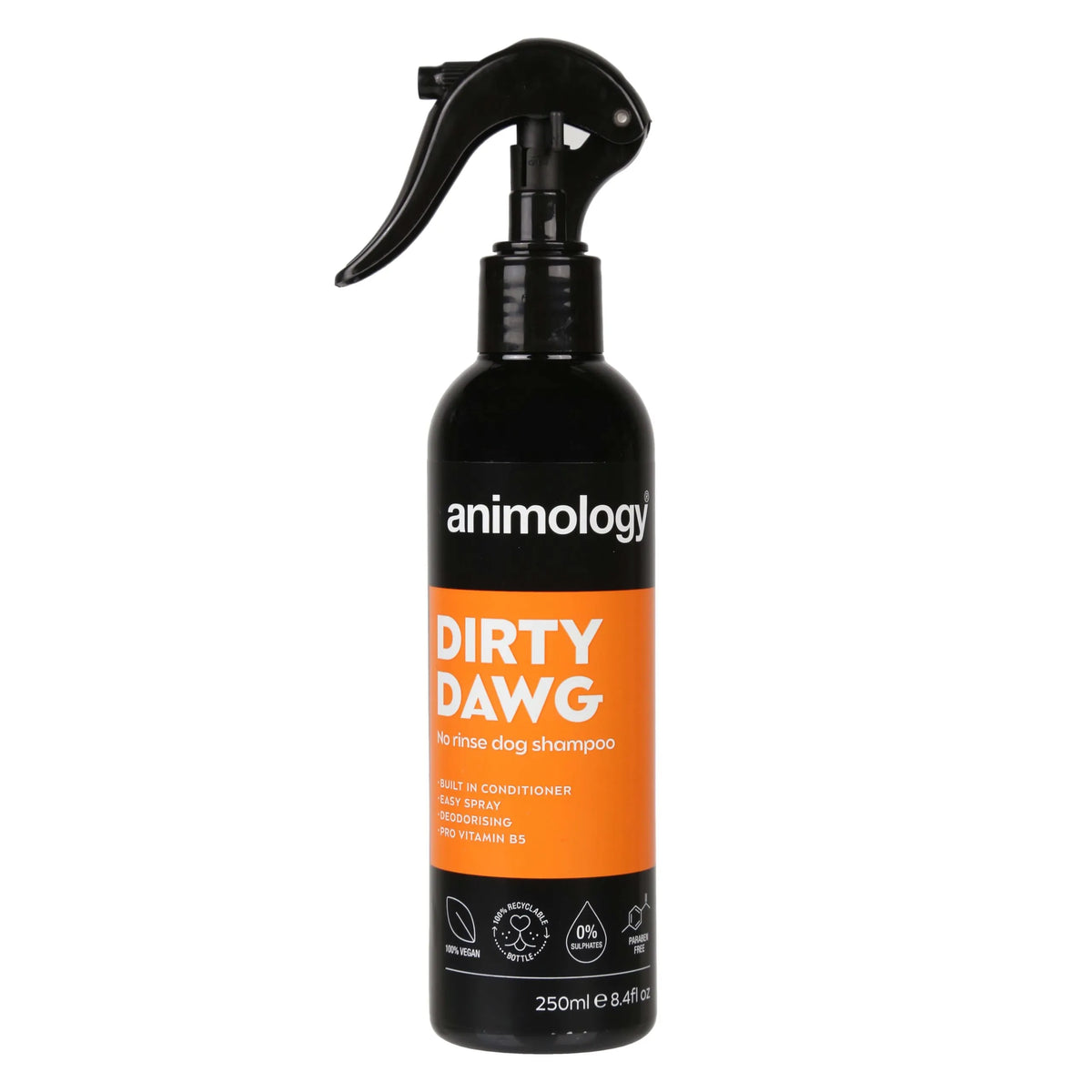 Animology Dirty Dawg No Rinse Dog Shampoo 250ml