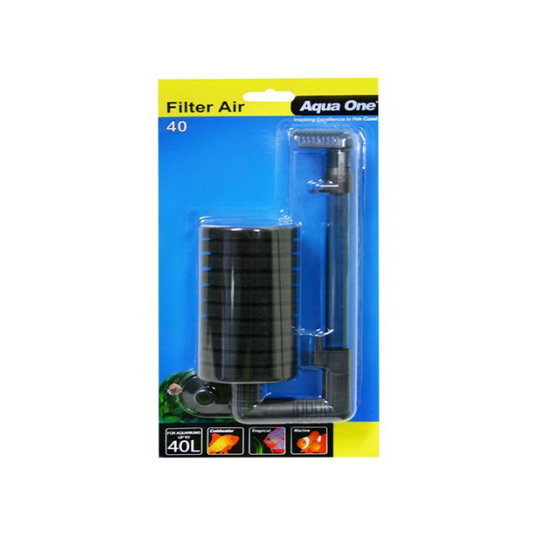 Aqua One Filter Air 40 Sponge Air Filter Suit Up To 40L