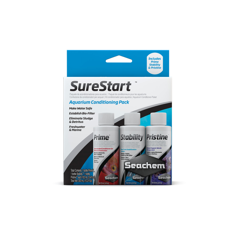Seachem Sure Start Pack 3 x 100ml