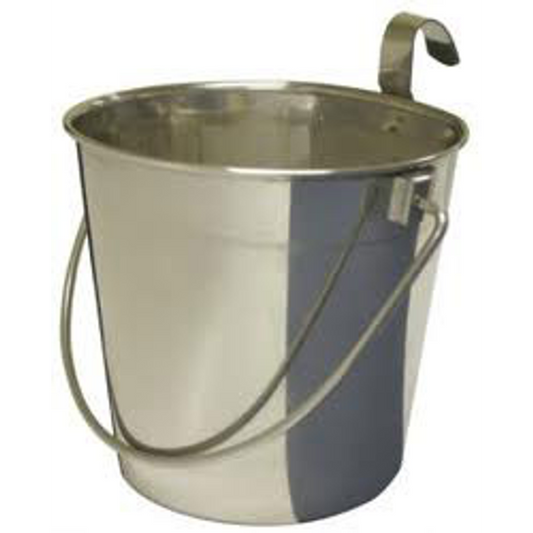 Bucket Flat Sided With Handle