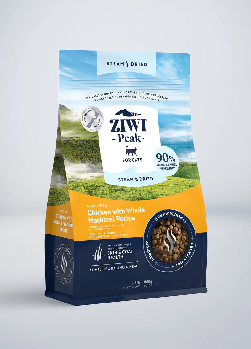 Ziwi Peak Steam & Dried Cat Food Chicken