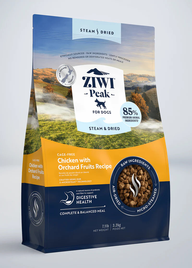 Ziwi Peak Steam & Dried Dog Food Chicken