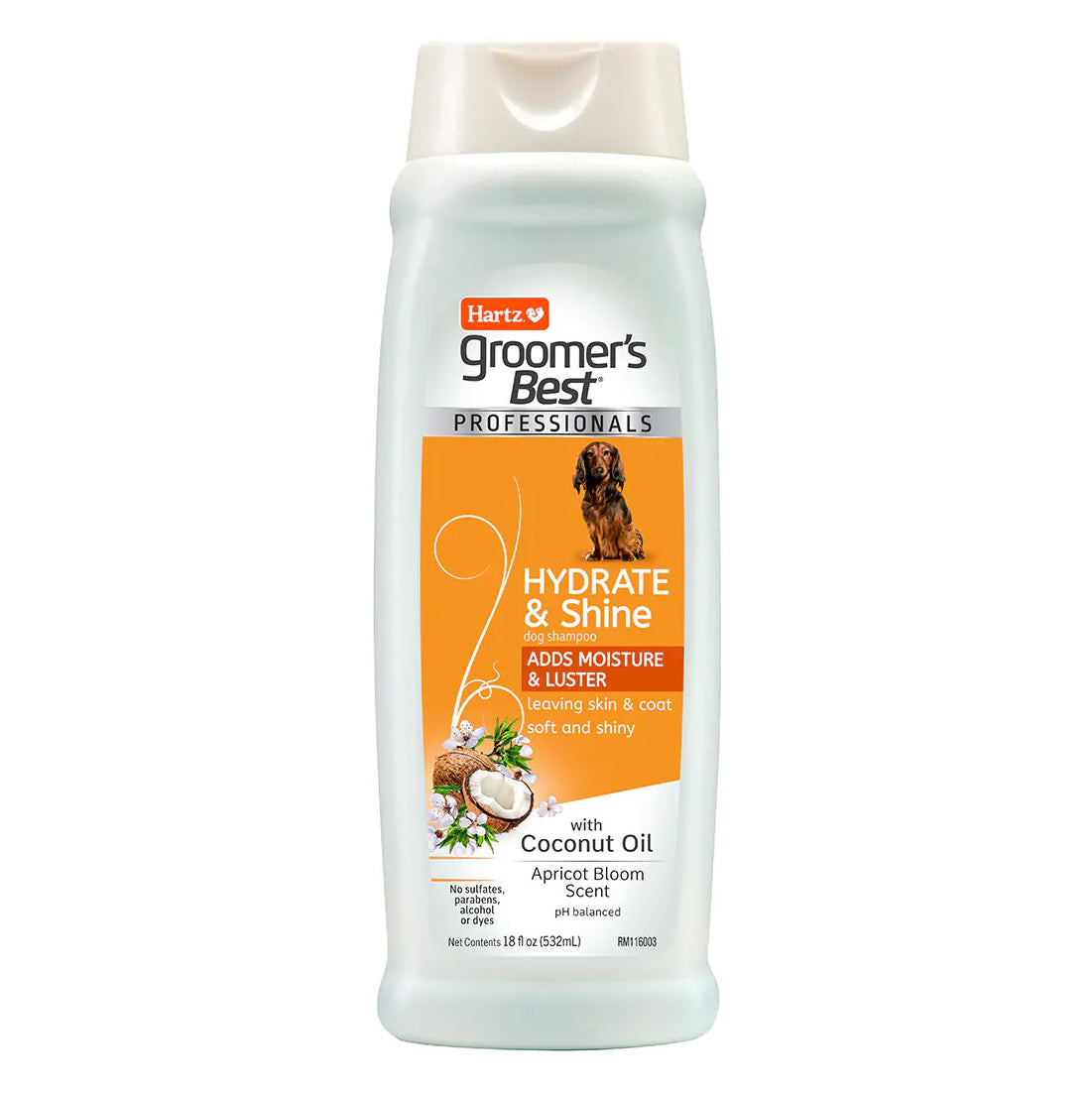 Hartz Hydrate & Shine Shampoo 532mL